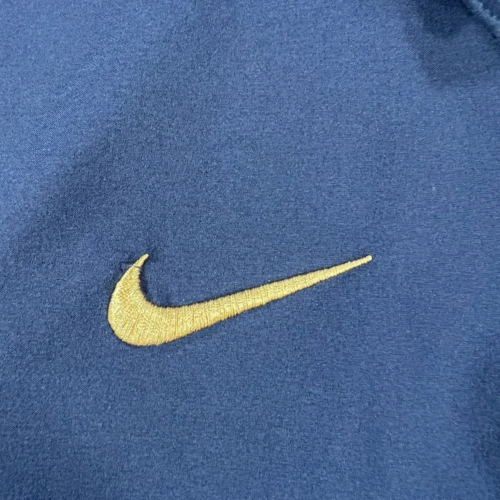 Nike Flex Gameday Polo Shirt Mens Medium Blue Short Sleeve Casual Active Golf